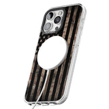 iPhone 16 Pro Max American Flag Camo Black Impact Phone Case