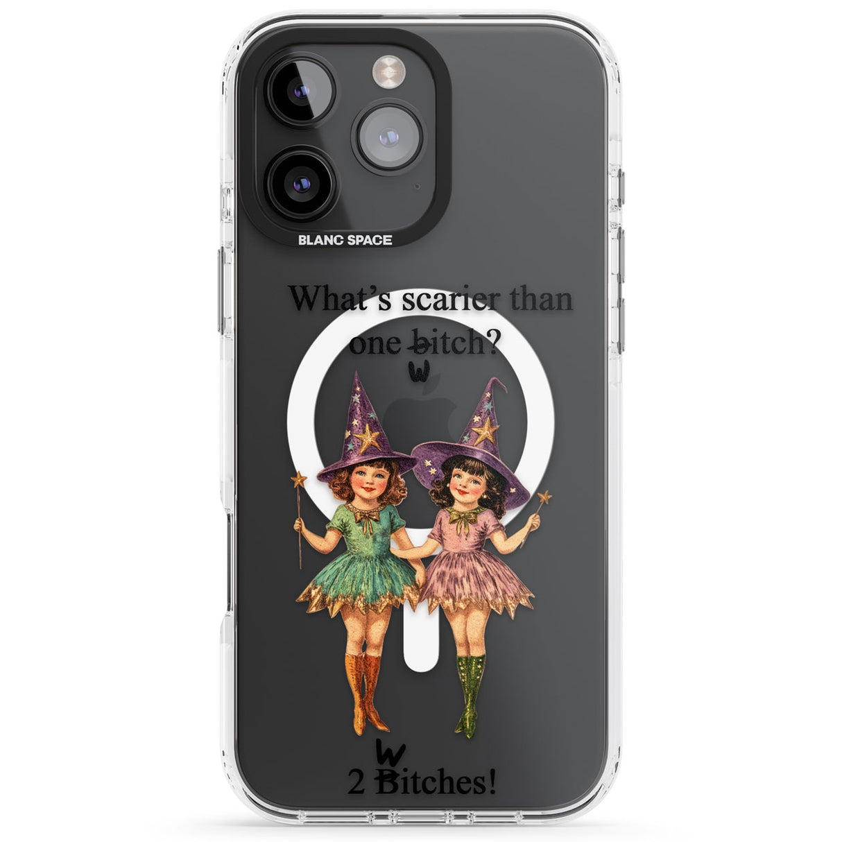 Two Witches Impact Magsafe Phone Case for iPhone 16 Pro, iPhone 16 Pro Max