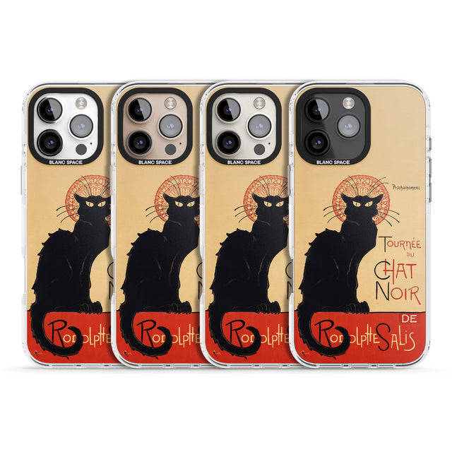 iPhone 16 Pro Max Tournee du Chat Noir Poster Black Impact Phone Case