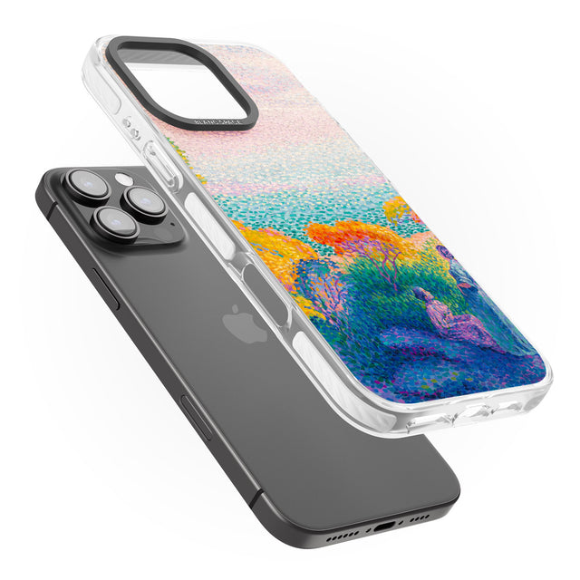 iPhone 16 Pro Max Meadow Lake Black Impact Phone Case