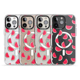 iPhone 16 Pro Max Watermelon Slices - Clear Black Impact Phone Case