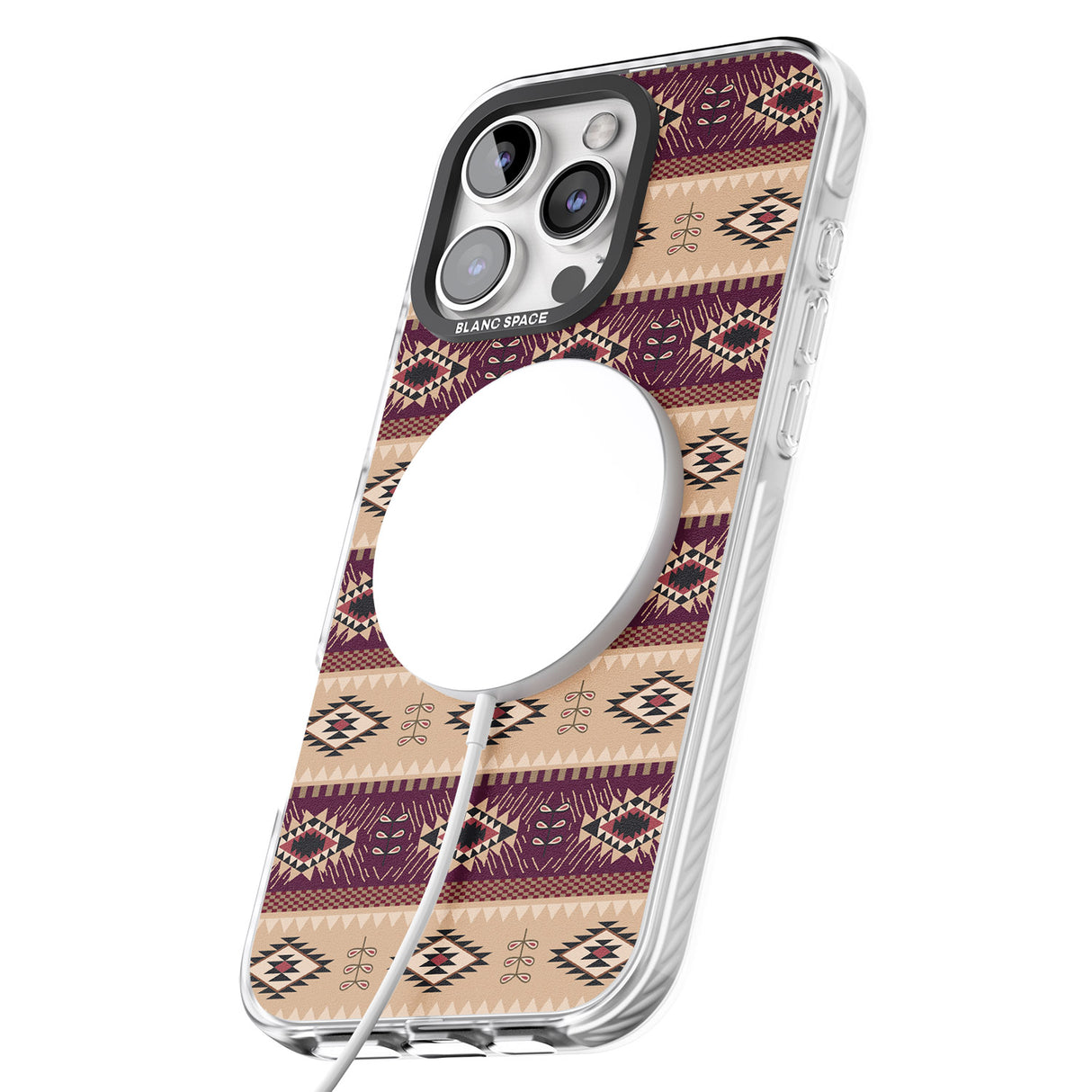 iPhone 16 Pro Max Western Poncho Black Impact Phone Case