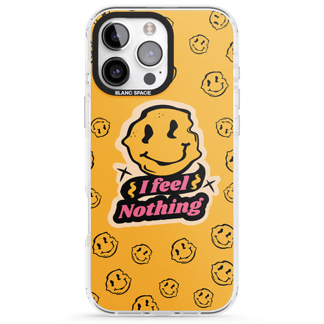 iPhone 16 Pro Max I feel nothing Black Impact Phone Case