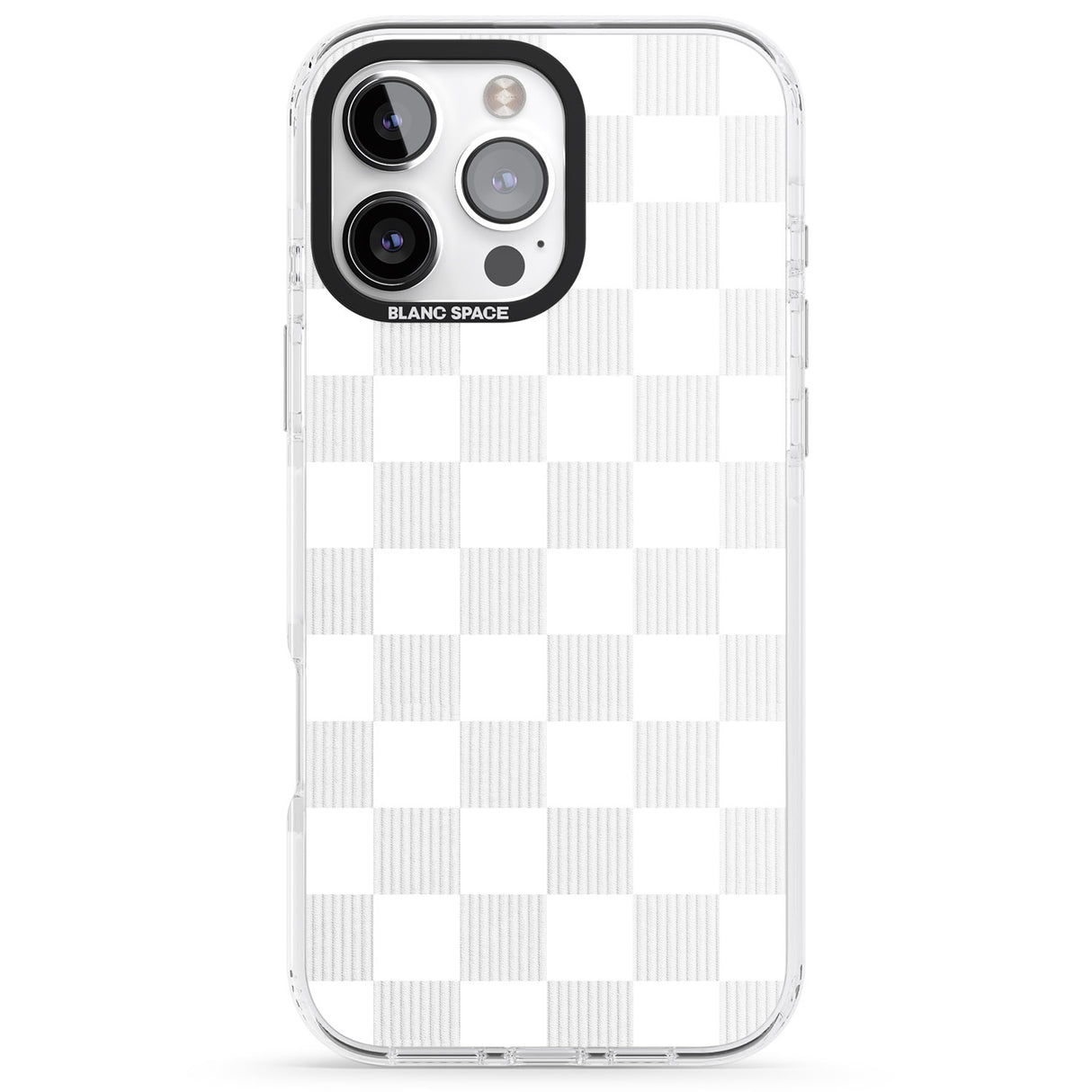 WHITE CHECKERED