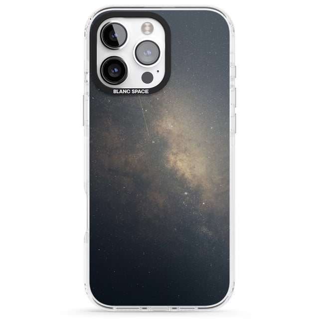 iPhone 16 Pro Max Night Sky Photograph Black Impact Phone Case