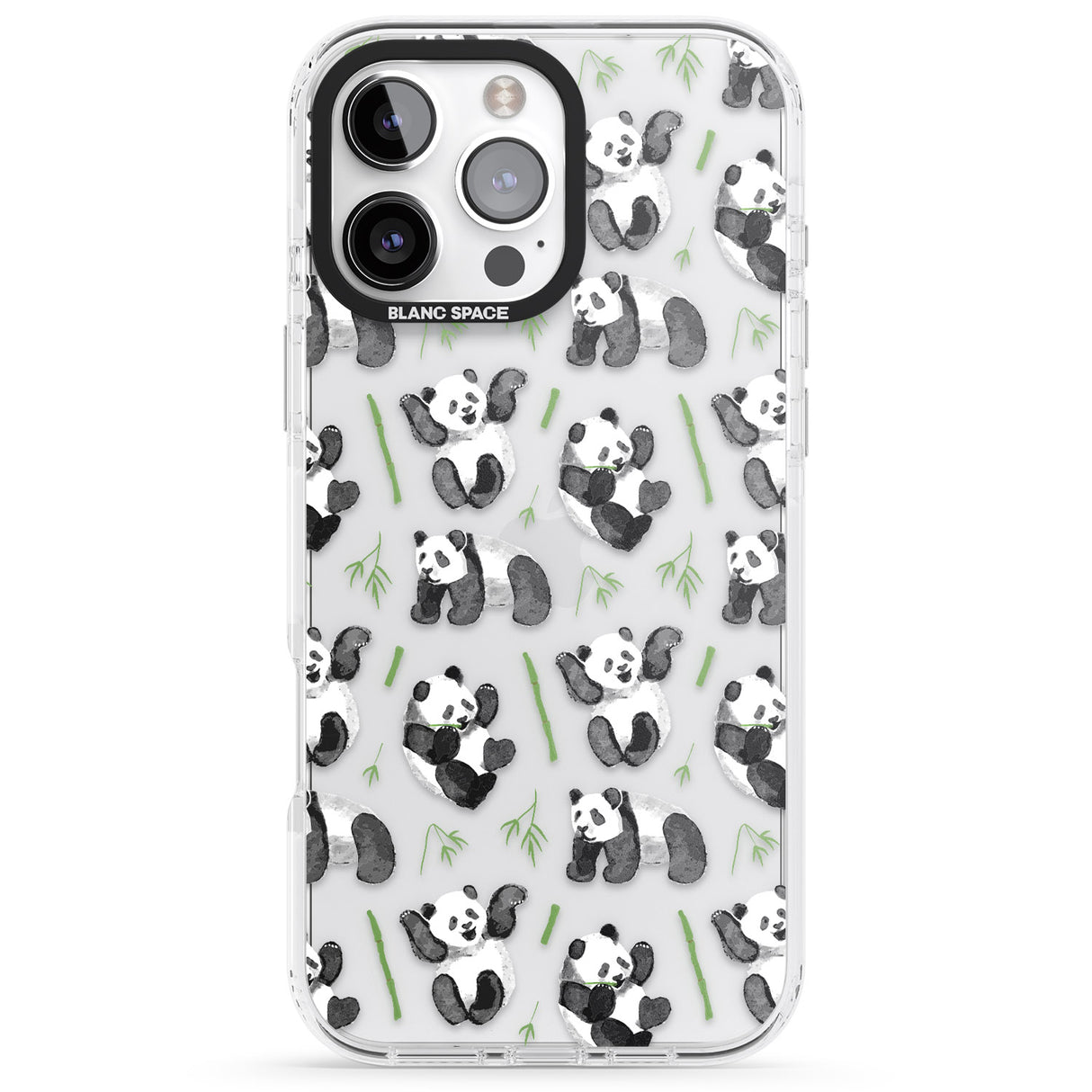 Watercolour Panda Pattern