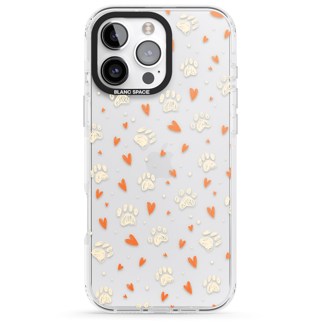 Paws & Hearts Pattern (Clear)