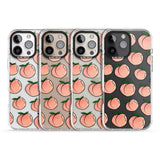 iPhone 16 Pro Max Life's a Peach Black Impact Phone Case