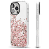 iPhone 16 Pro Max Cherry Blossoms - Real Floral Photographs Black Impact Phone Case