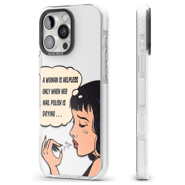 Drying Nails - Pop Art Impact Phone Case for iPhone 16 Pro, iPhone 16 Pro Max