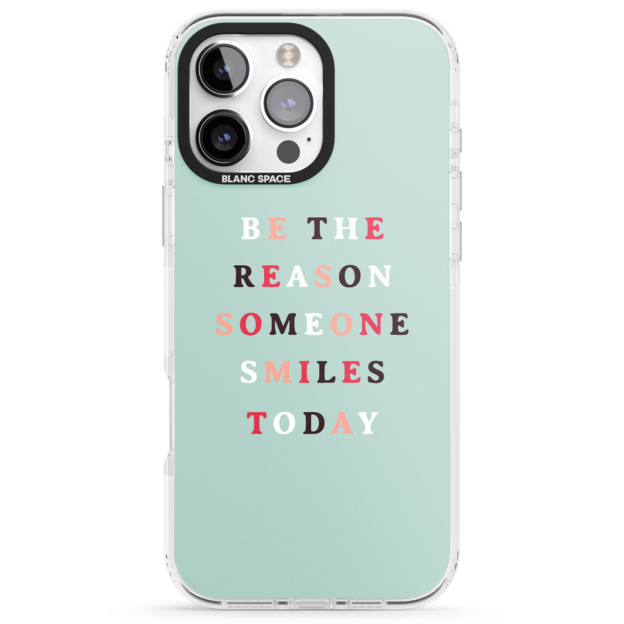 iPhone 16 Pro Max Be the reason someone smiles Black Impact Phone Case