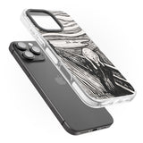 iPhone 16 Pro Max The Scream Black Impact Phone Case