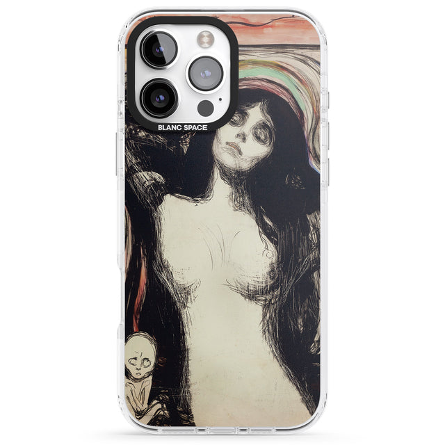 iPhone 16 Pro Max Madonna Black Impact Phone Case