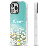 iPhone 16 Pro Max Go away Black Impact Phone Case