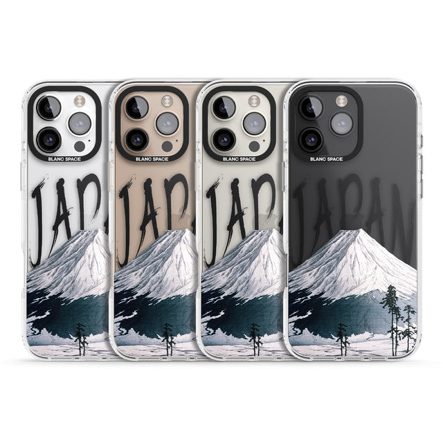 iPhone 16 Pro Max Mount Fuji Cutout Black Impact Phone Case