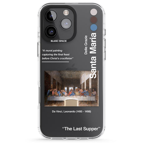 iPhone 16 Pro Max The Last Supper Black Impact Phone Case