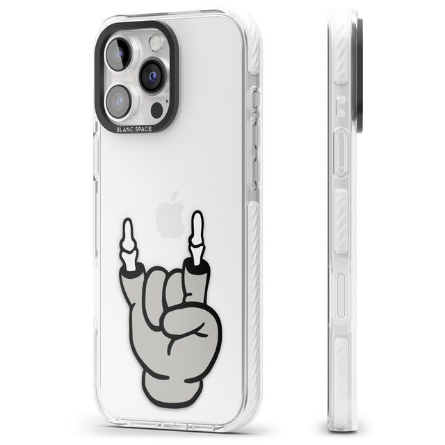 iPhone 16 Pro Max Rock 'til you drop Black Impact Phone Case