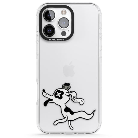 iPhone 16 Pro Max Dog Spirit Black Impact Phone Case