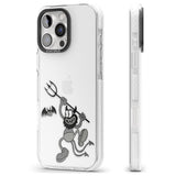 iPhone 16 Pro Max Dancing Devil Black Impact Phone Case