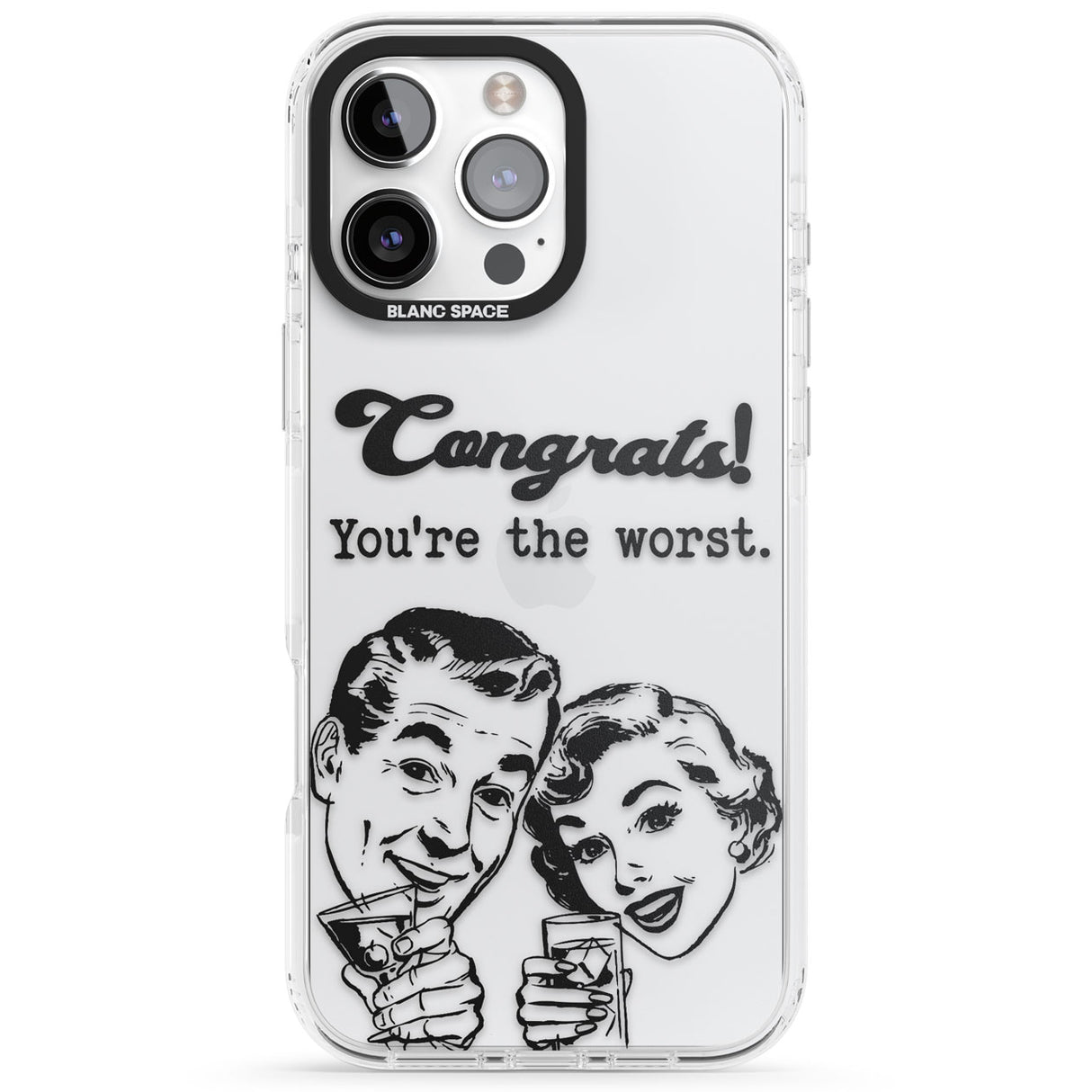 Congrats! You're the worst Impact Phone Case for iPhone 16 Pro, iPhone 16 Pro Max