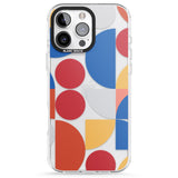 iPhone 16 Pro Max Abstract Colourful Mix Black Impact Phone Case