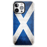 iPhone 16 Pro Max Scotland Saltire Flag Black Impact Phone Case