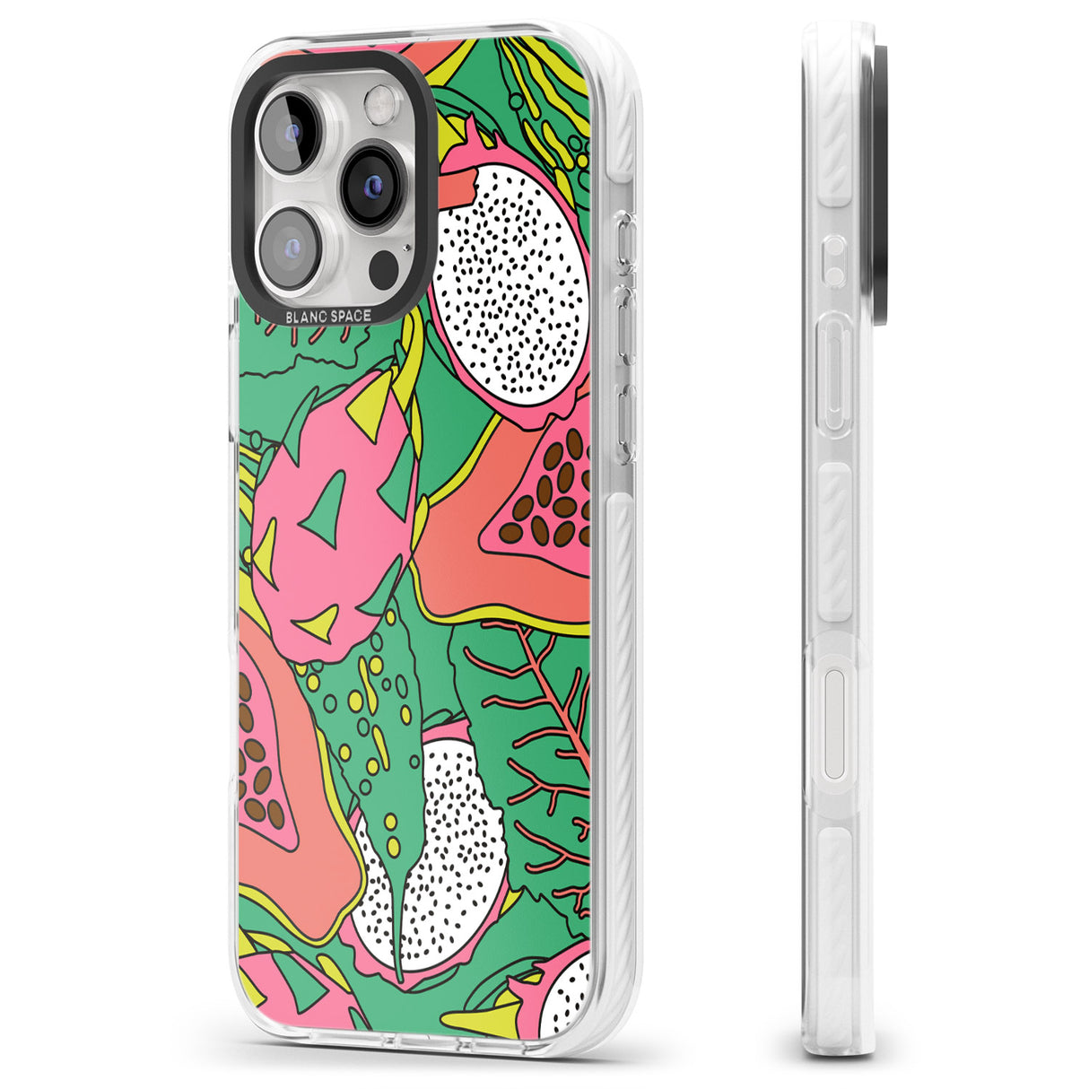 iPhone 16 Pro Max Psychedelic Salad Black Impact Phone Case