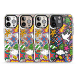 iPhone 16 Pro Max Whimsical Wonderland Black Impact Phone Case