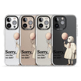 Sorry, Was That Too Dark? Impact Phone Case for iPhone 16 Pro, iPhone 16 Pro Max