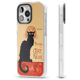 iPhone 16 Pro Max Tournee du Chat Noir Poster Black Impact Phone Case