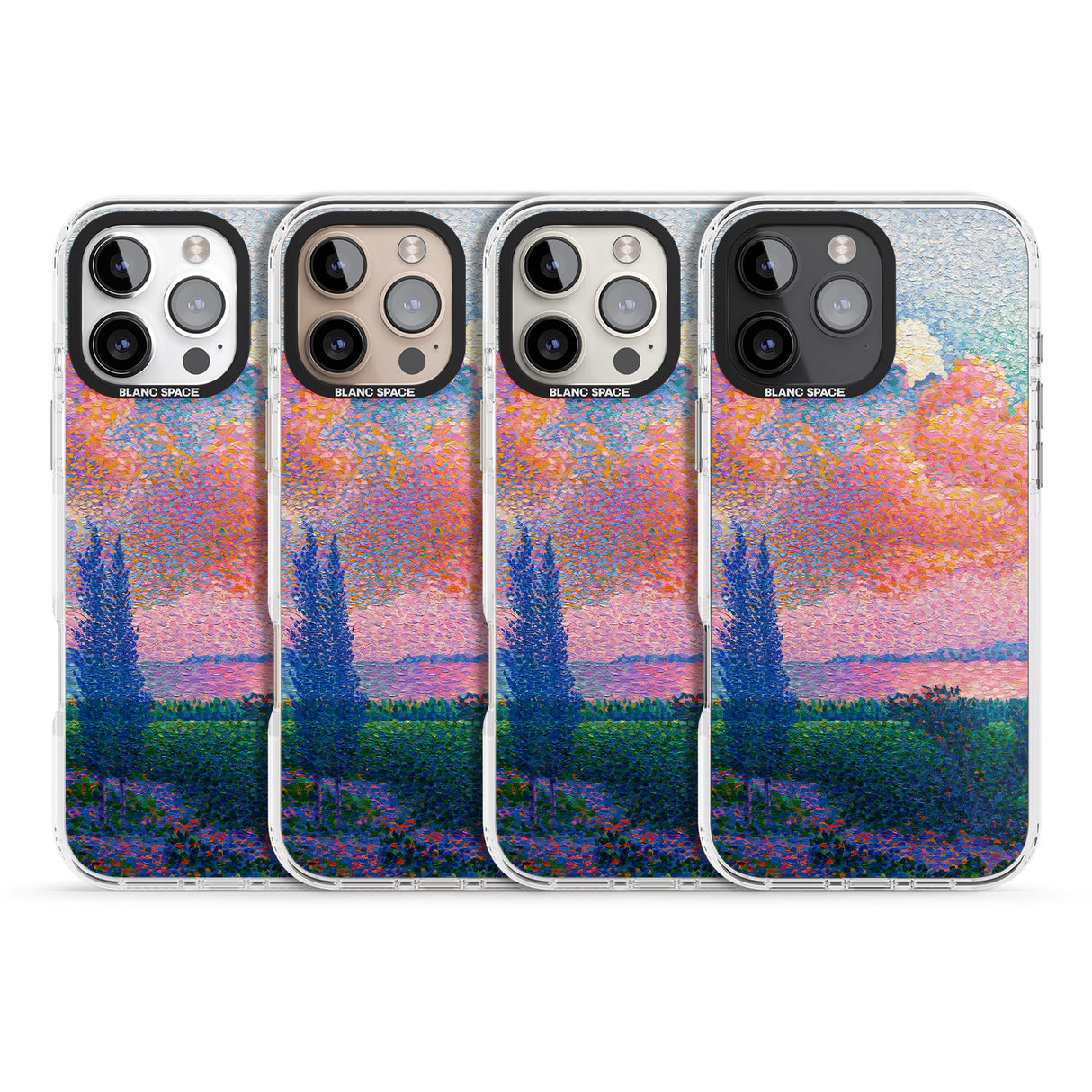 iPhone 16 Pro Max Spring's Garden Black Impact Phone Case