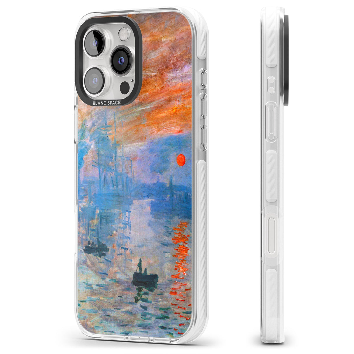 iPhone 16 Pro Max Sunset Harbor Black Impact Phone Case