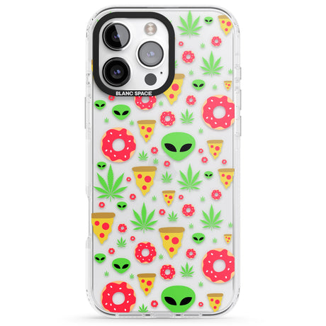 iPhone 16 Pro Max Martians & Munchies Black Impact Phone Case