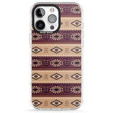 iPhone 16 Pro Max Western Poncho Black Impact Phone Case