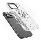 iPhone 16 Pro Max Leo Emblem - Transparent Design Black Impact Phone Case