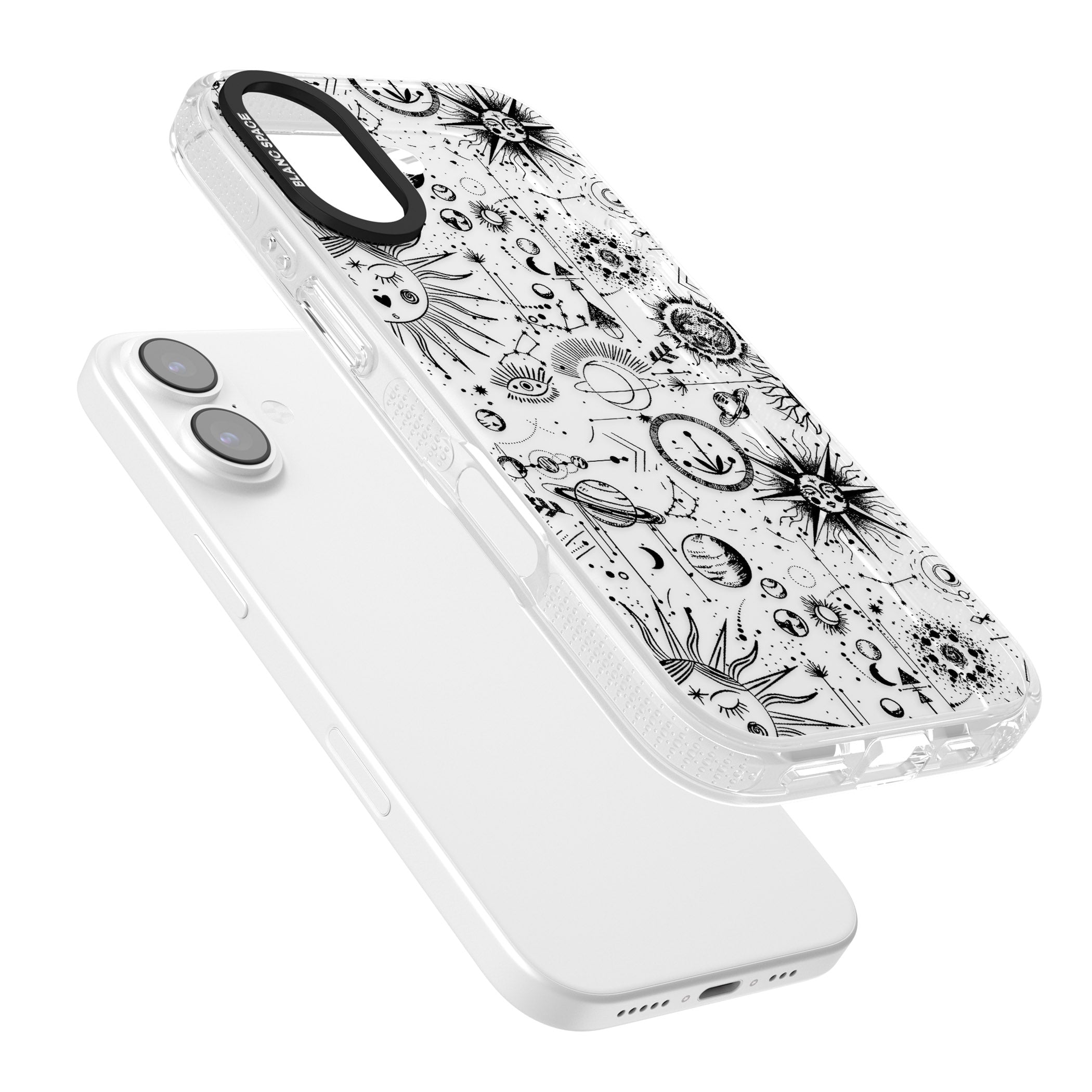 Cosmic Zodiac iPhone 17 Impact Air Clear Phone Case Colours