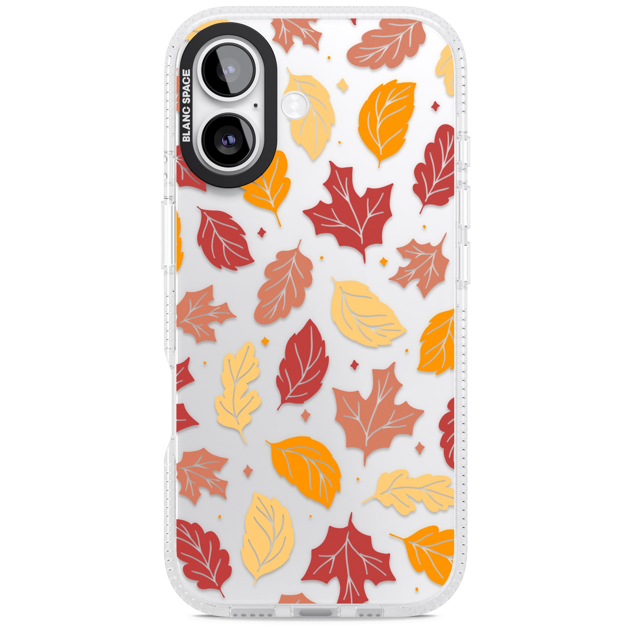 Autumn Leaves iPhone 17 Impact Air Clear Phone Case