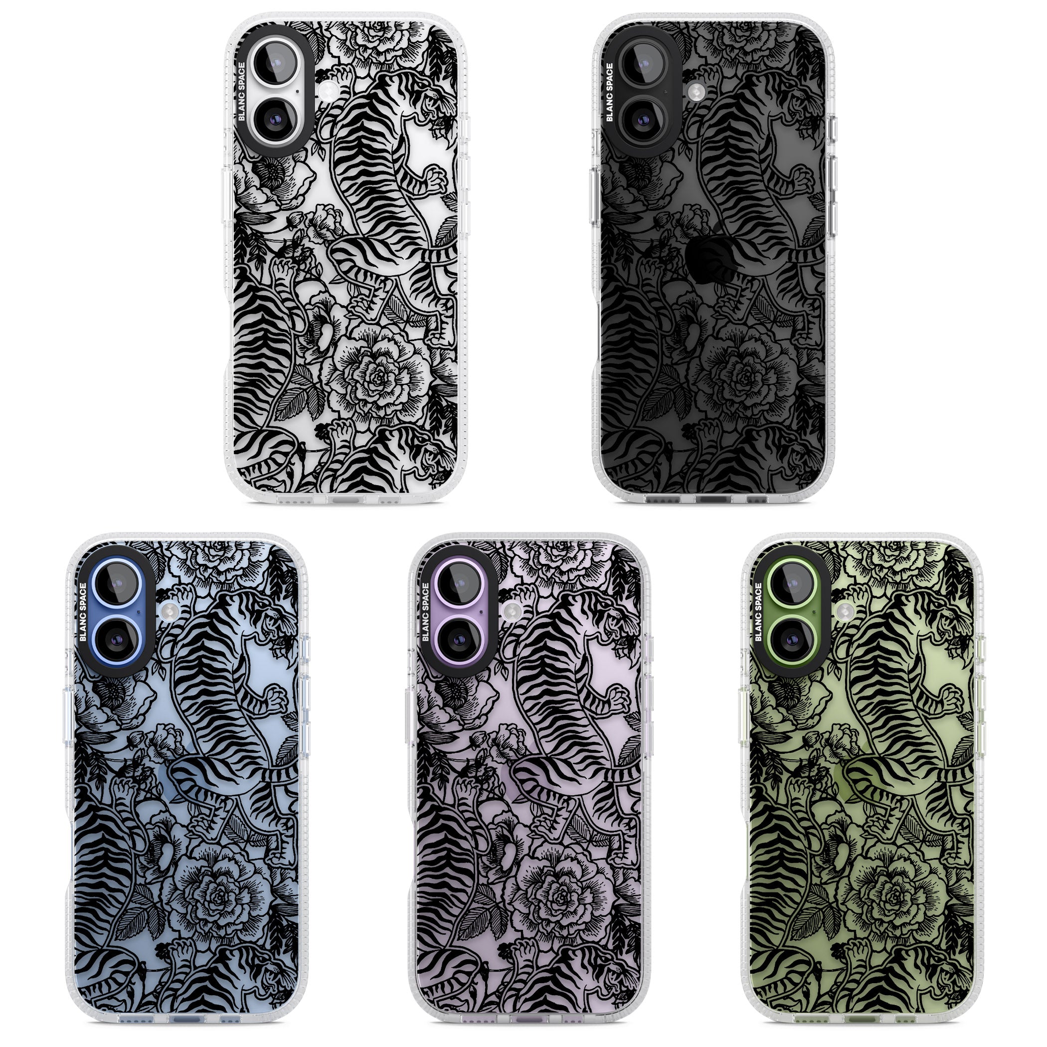 Personalised Chinese Tiger Pattern iPhone 17 Impact Air Clear Phone Case APT Impact Protection