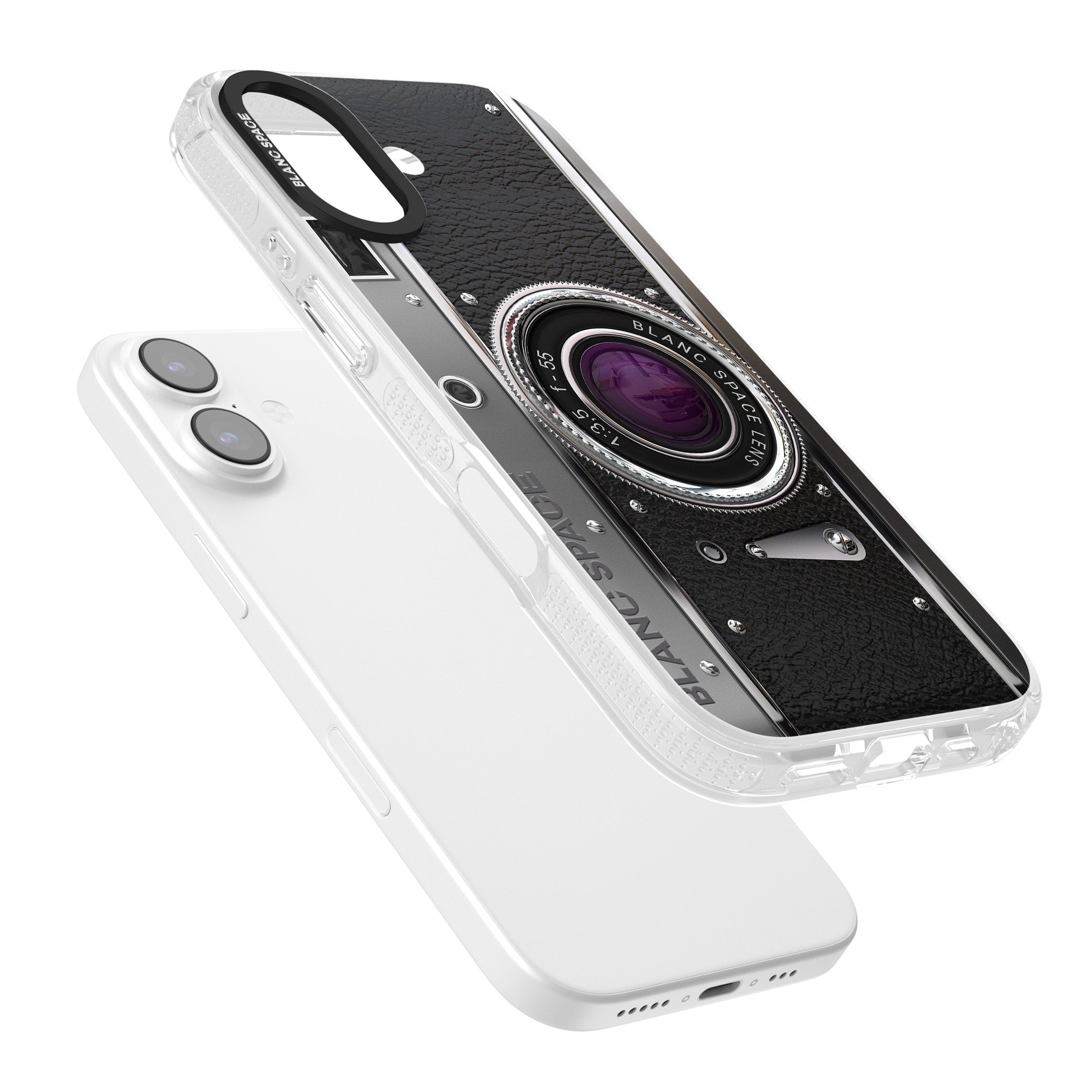 Vintage Retro Classic Camera iPhone 17 Impact Air Clear Phone Case Colours