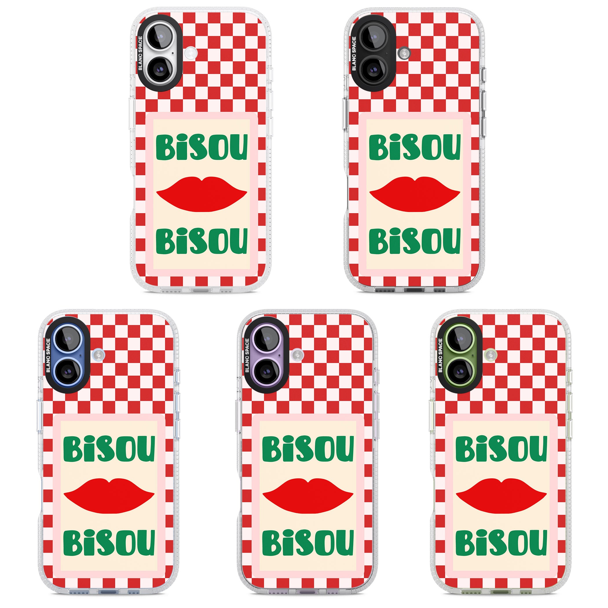 Bisou iPhone 17 Impact Air Clear Phone Case APT Impact Protection