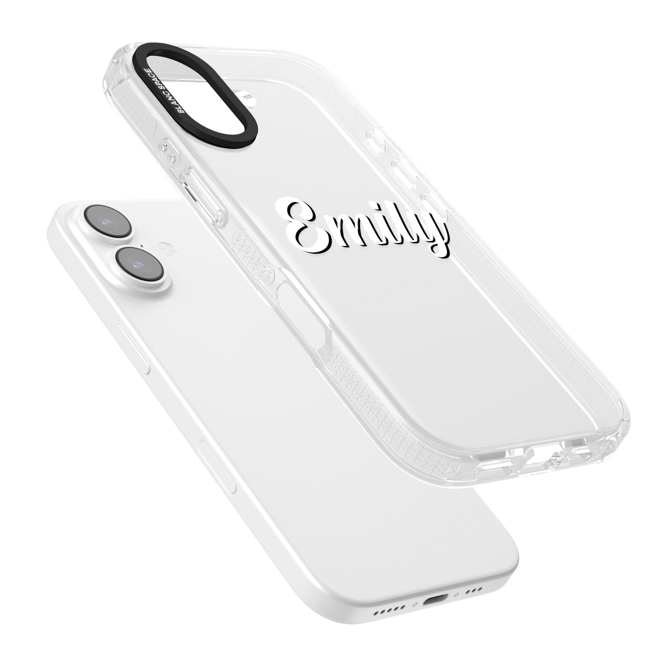 Personalised Cute Name iPhone 17 Impact Air Clear Phone Case Colours