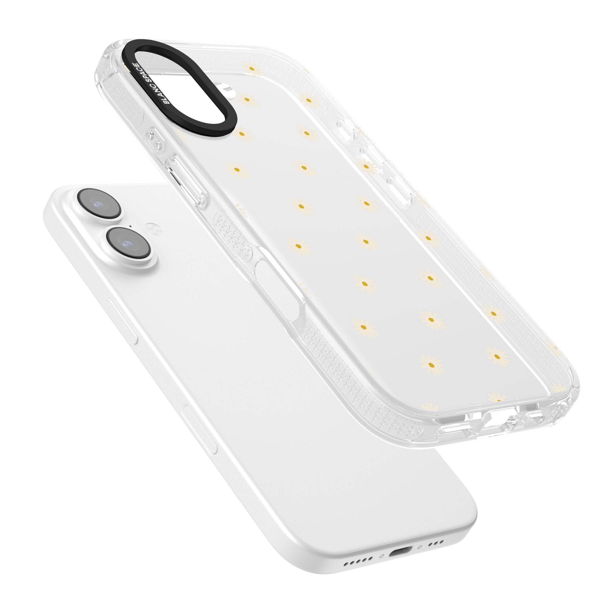 Daisy Pop Floral iPhone 17 Impact Air Clear Phone Case Colours