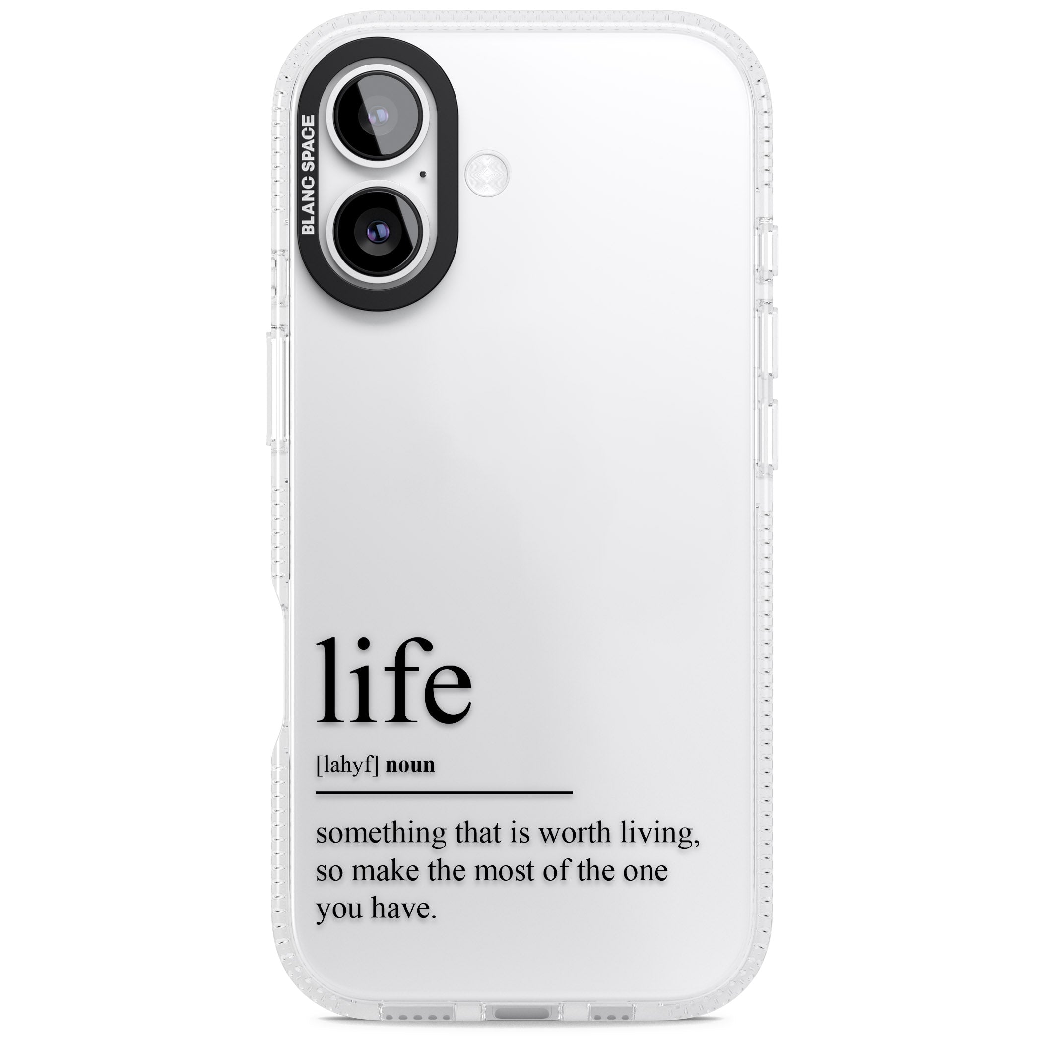 Life iPhone 17 Impact Air Clear Phone Case
