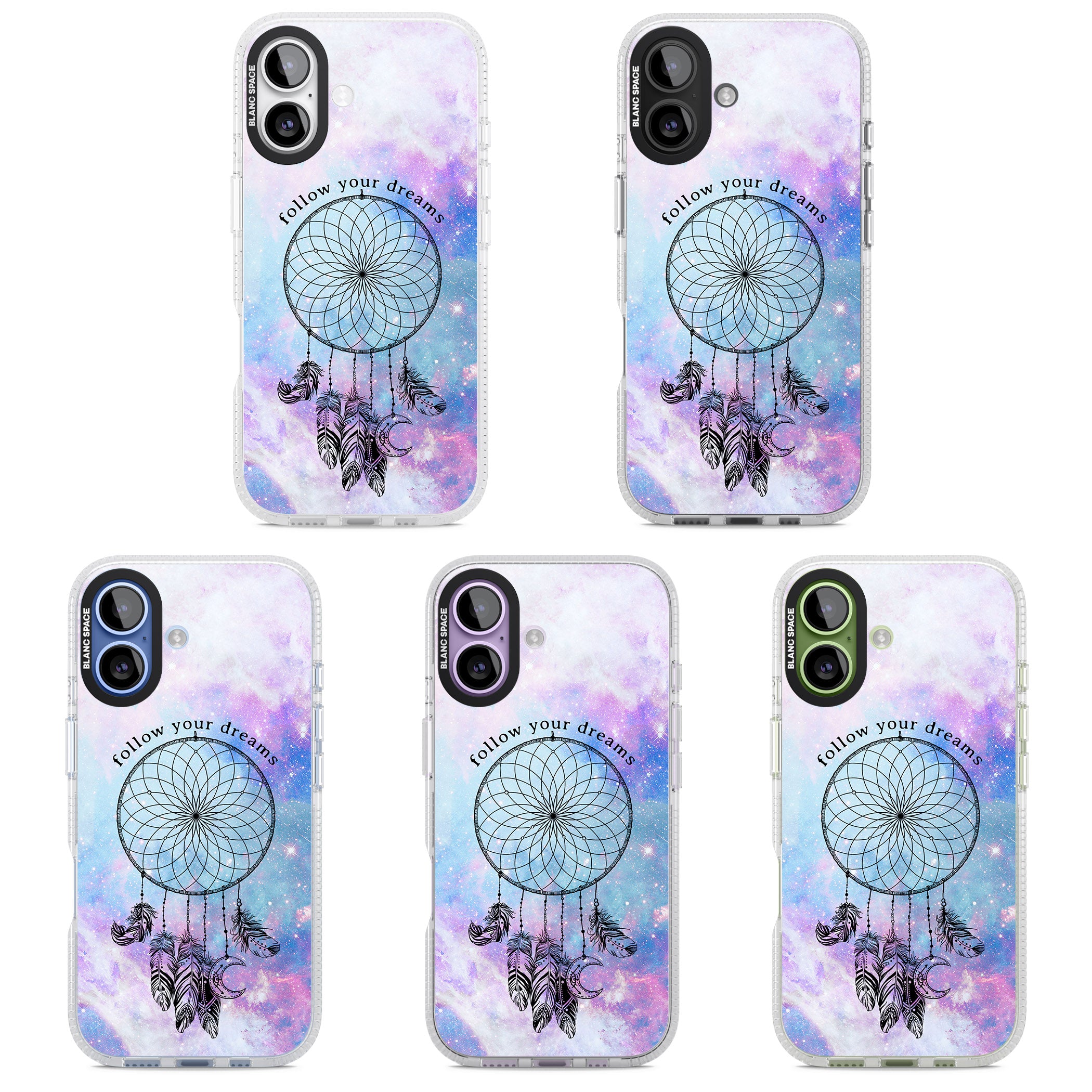 Galaxy Dreamcatcher iPhone 17 Impact Air Clear Phone Case APT Impact Protection