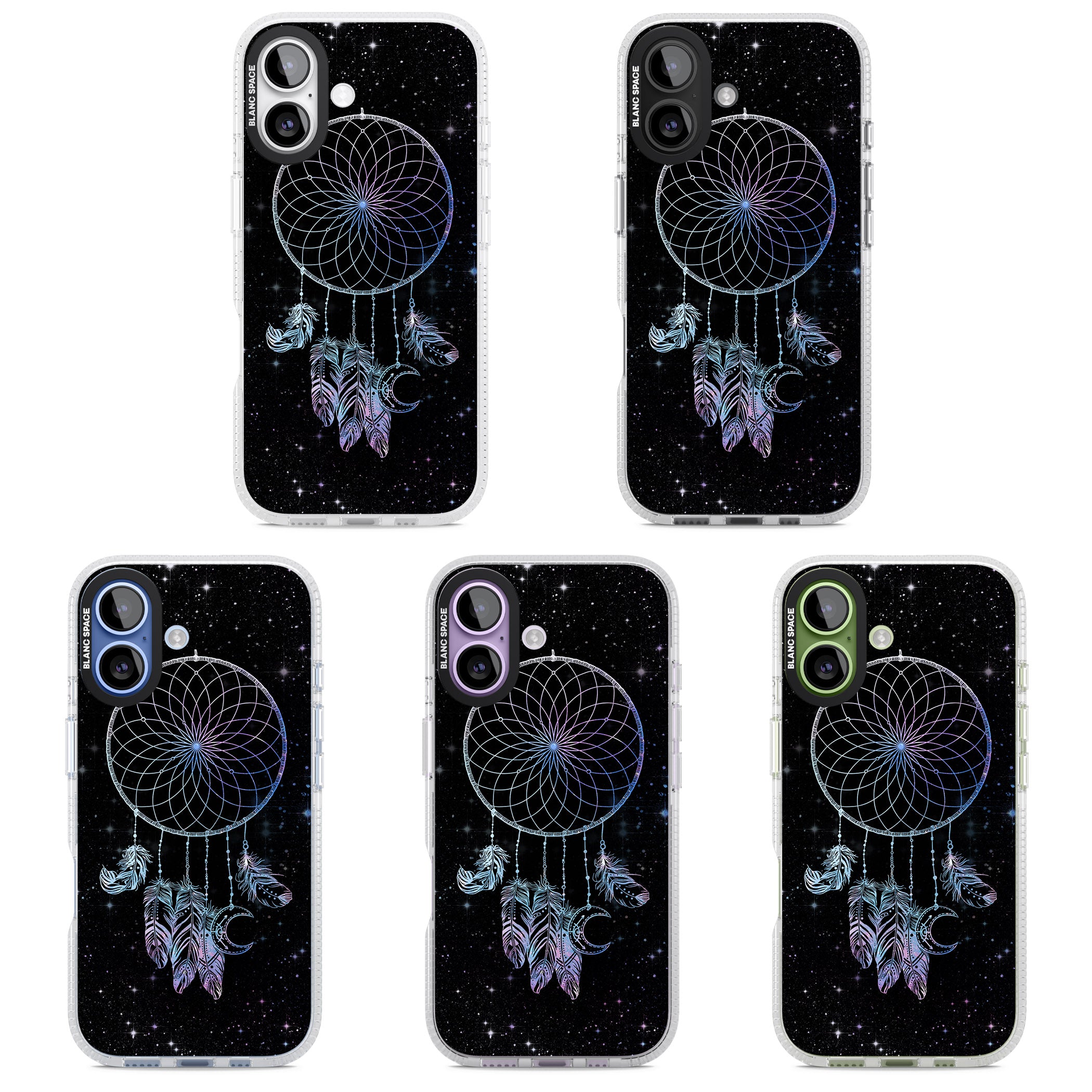 Dreamcatcher Galaxy iPhone 17 Impact Air Clear Phone Case APT Impact Protection
