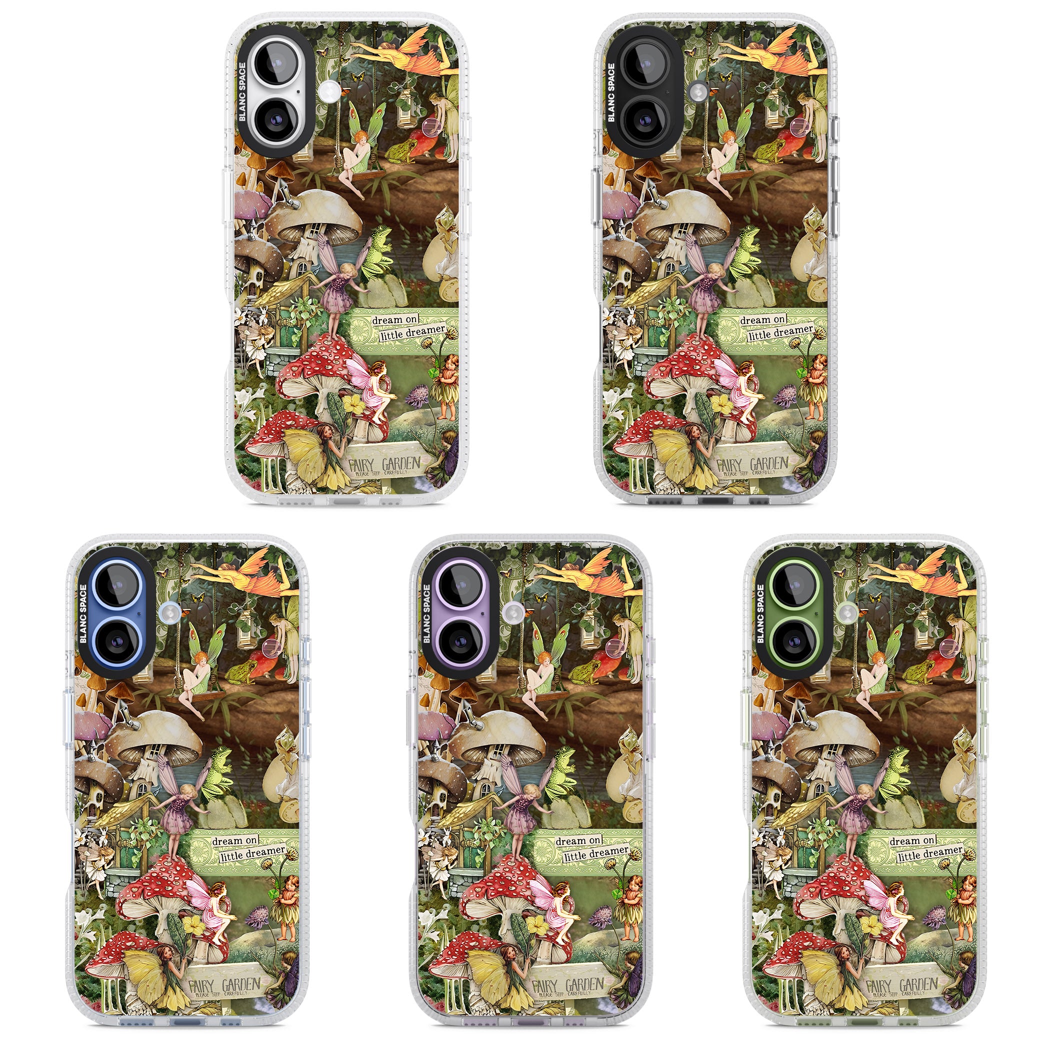 Dreamy Garden iPhone 17 Impact Air Clear Phone Case APT Impact Protection