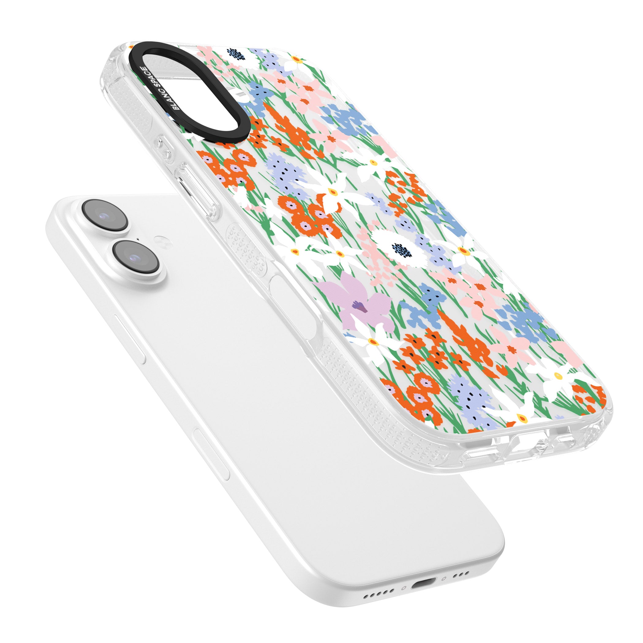 Floral Bouquet: Vibrant Blooms iPhone 17 Impact Air Clear Phone Case Colours