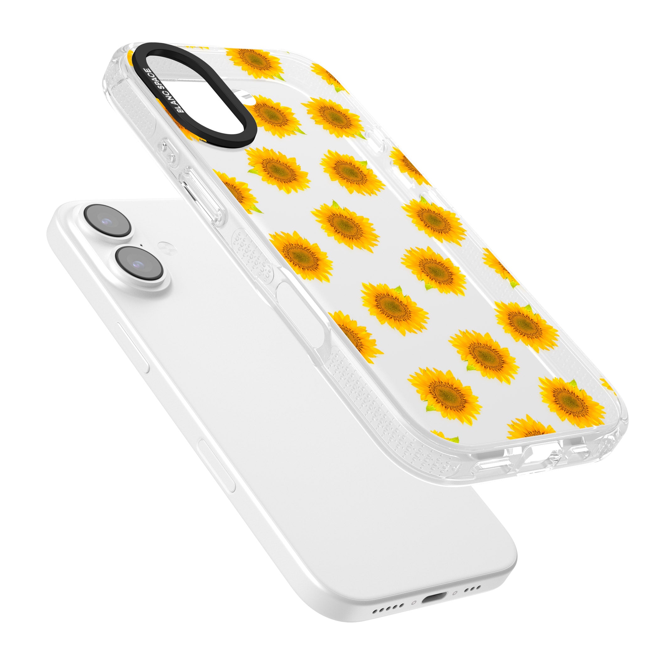 Sunflower Flourish iPhone 17 Impact Air Clear Phone Case Colours