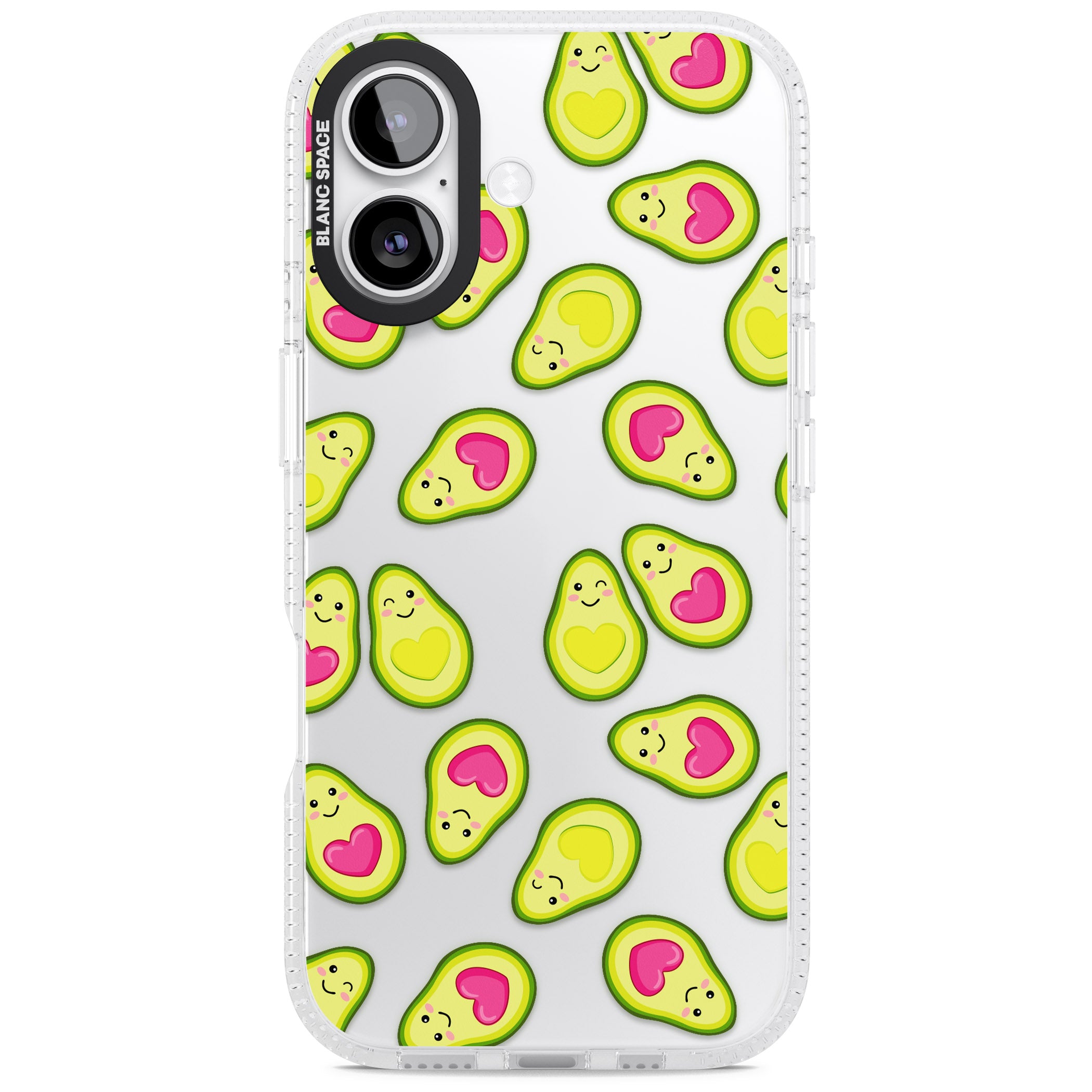 Avocado Love iPhone 17 Impact Air Clear Phone Case