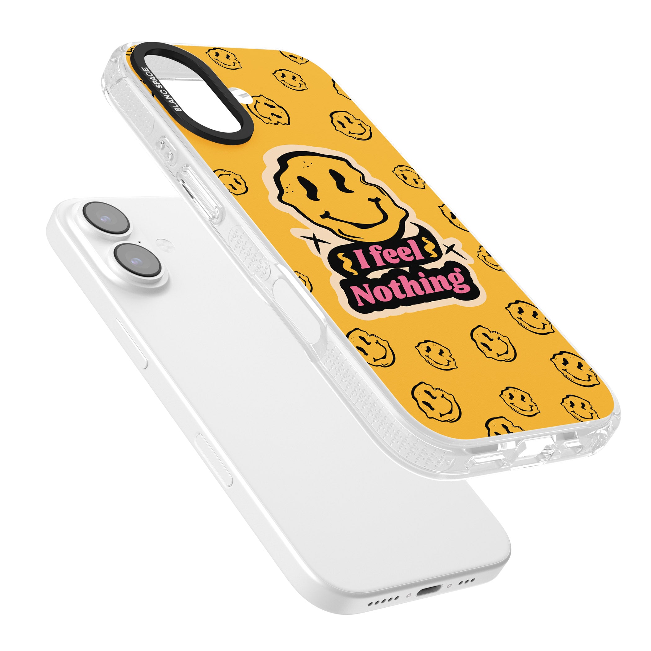 I Feel Nothing iPhone 17 Impact Air Clear Phone Case Colours